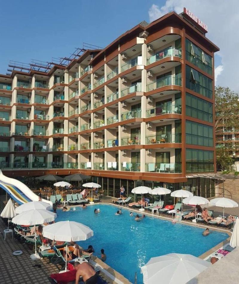 Grand Bayar Beach Hotel Alanya Esterno foto