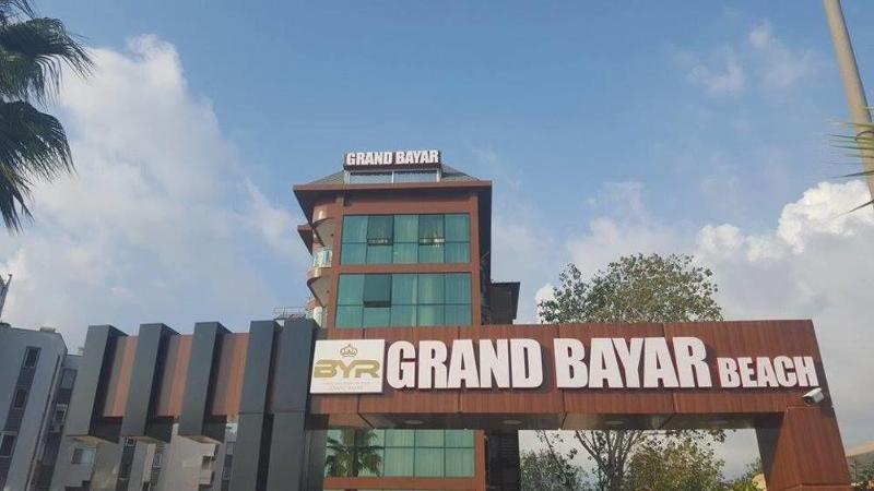 Grand Bayar Beach Hotel Alanya Esterno foto