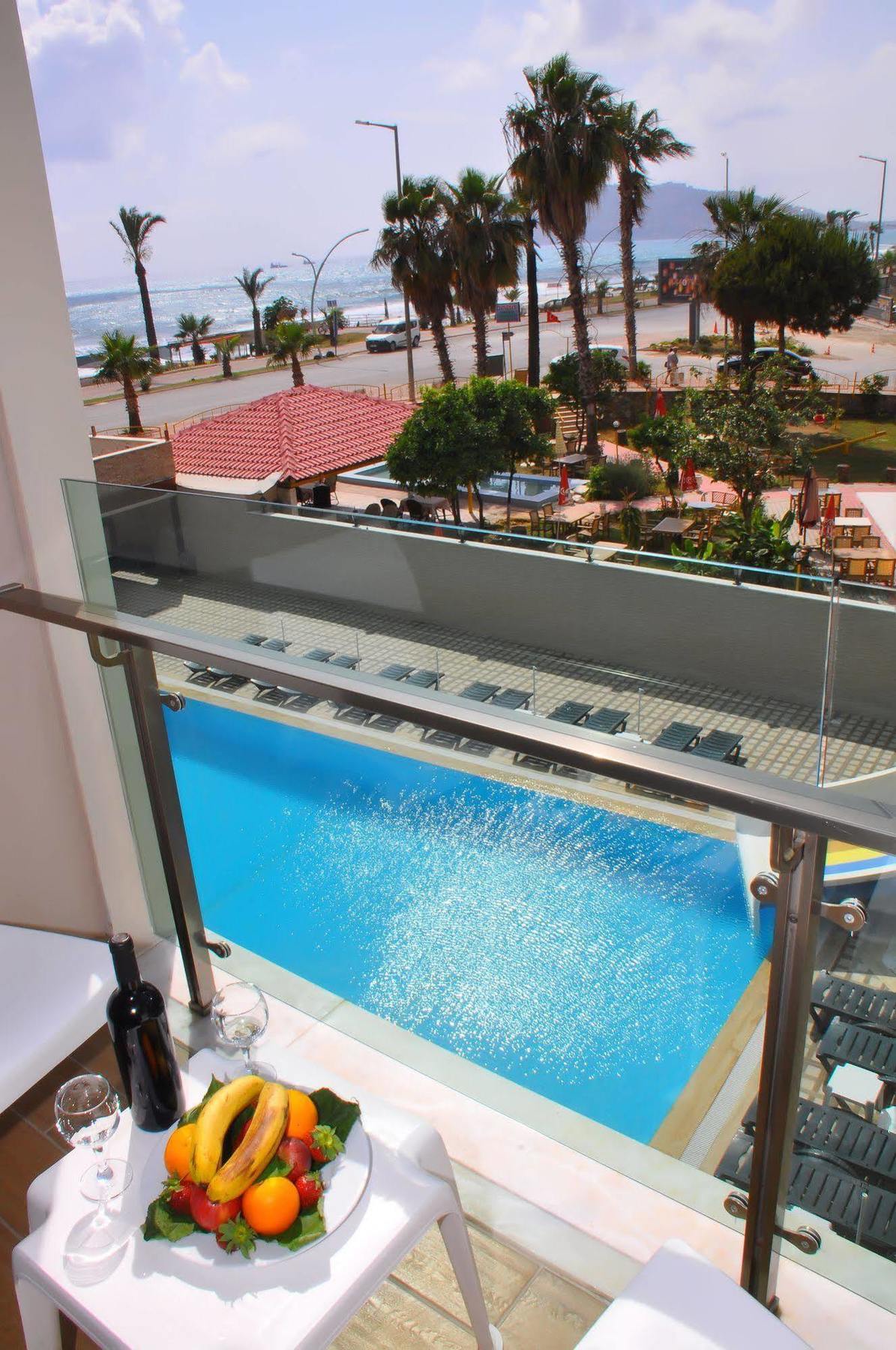 Grand Bayar Beach Hotel Alanya Esterno foto