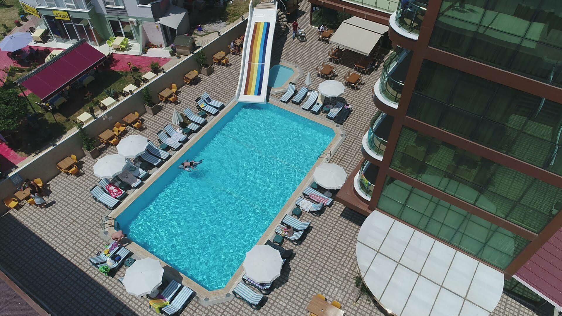 Grand Bayar Beach Hotel Alanya Esterno foto