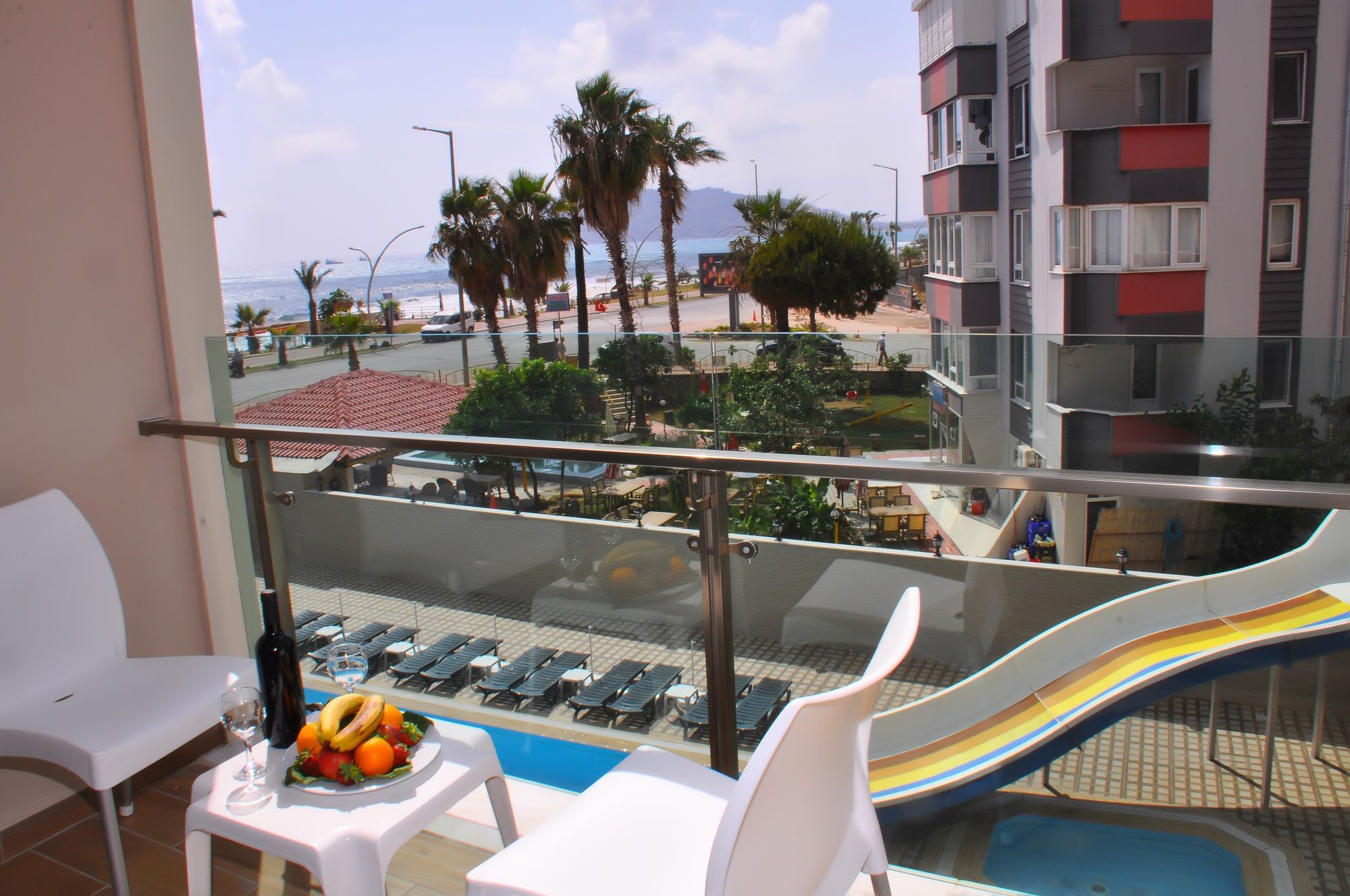 Grand Bayar Beach Hotel Alanya Esterno foto